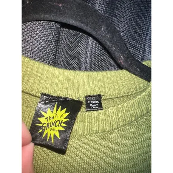 Ugly Christmas Sweater Xmas Size XL Grinch - Picture 2 of 3